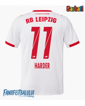 RB Leipzig Conrad Harder #11 Tricou Fotbal Replică 2025-26 Barbati Acasa